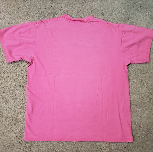 Pink 90s T-shirt Mount Wesley Kerrville Texas XL - Picture 5 of 6